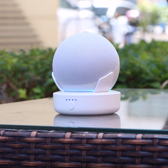ECHO DOT 5TH GENERATION PORTABLE BATTERY BASE