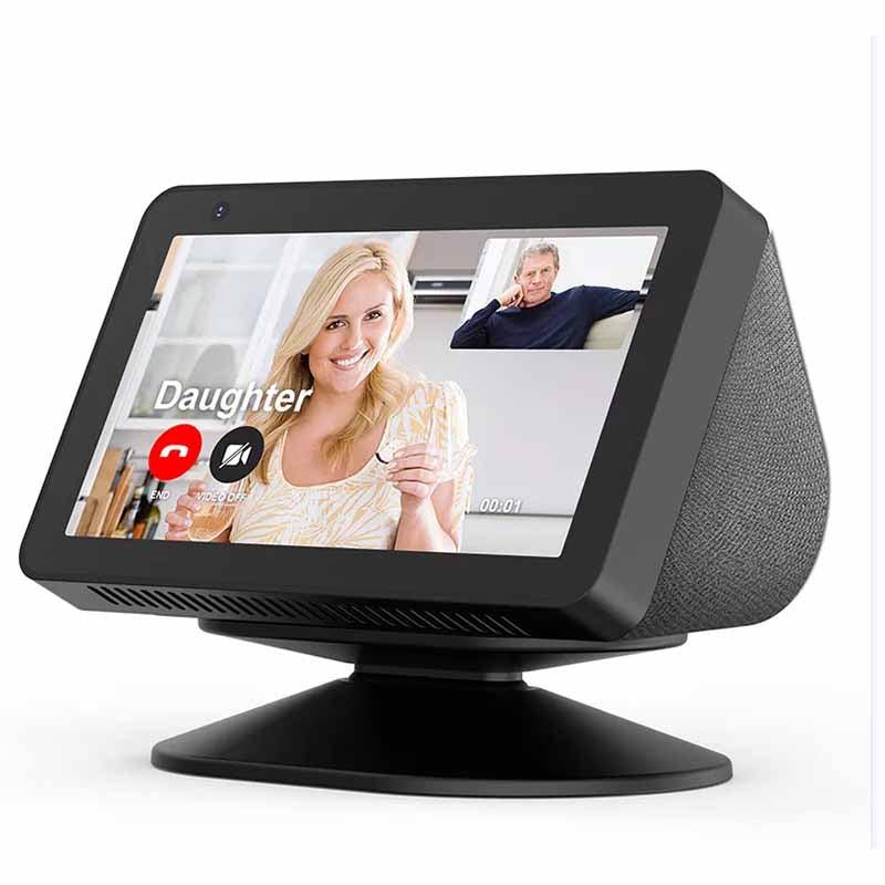 Made for  Echo Show 5 Premium Tilt + Swivel Stand - Easily Adjustable  with Magnet Glide Technology - Black