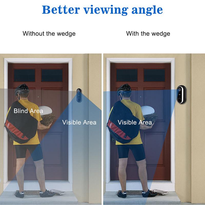 Wedge Mount for Google Nest Hello Doorbell