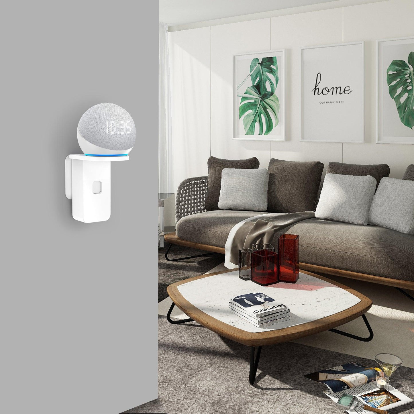 alexa echo dot wall mount