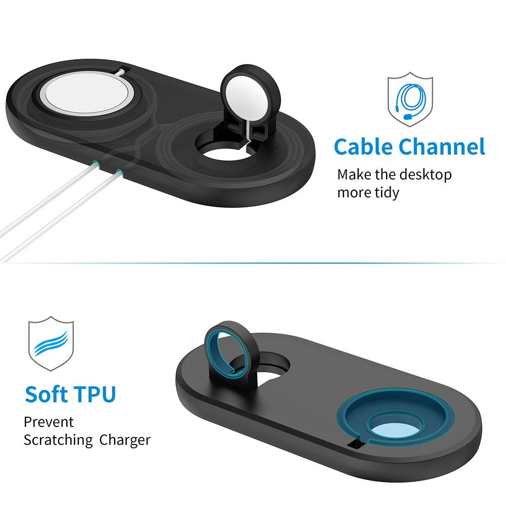 iphone apple watch charging station