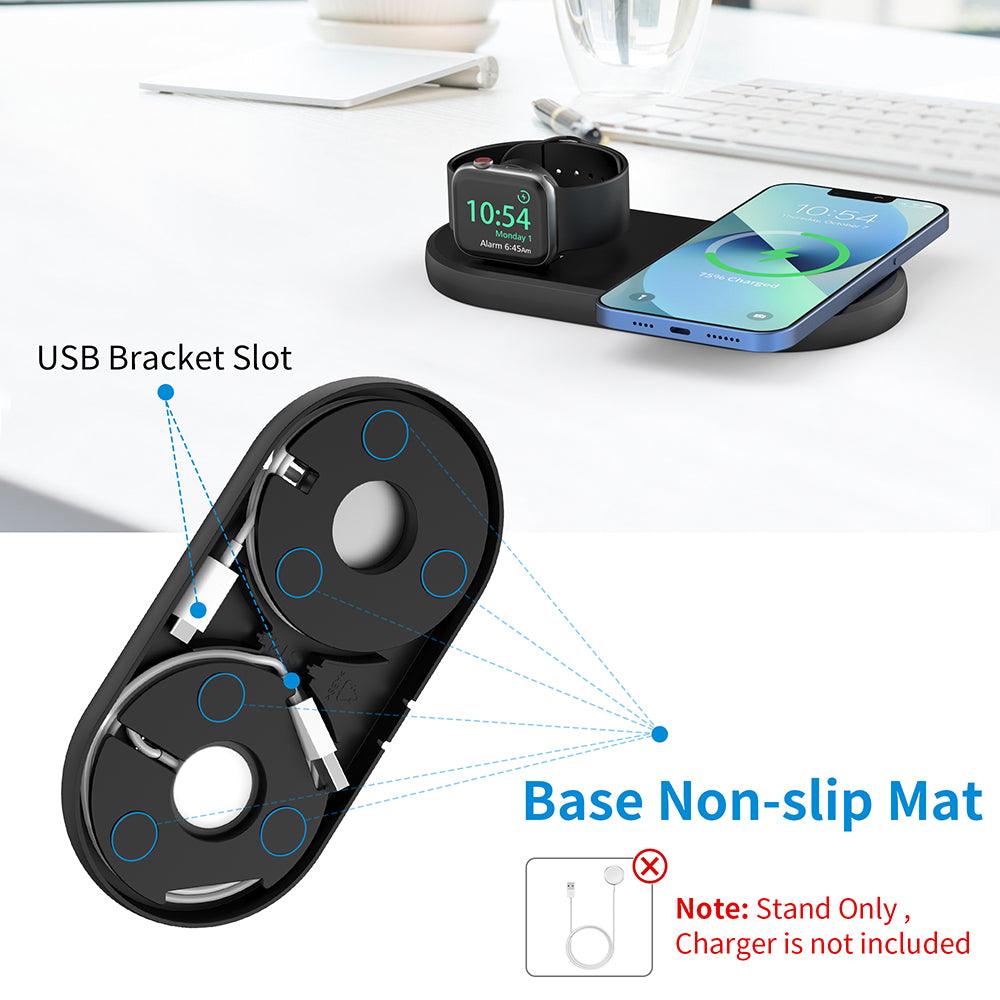 iphone watch charger stand