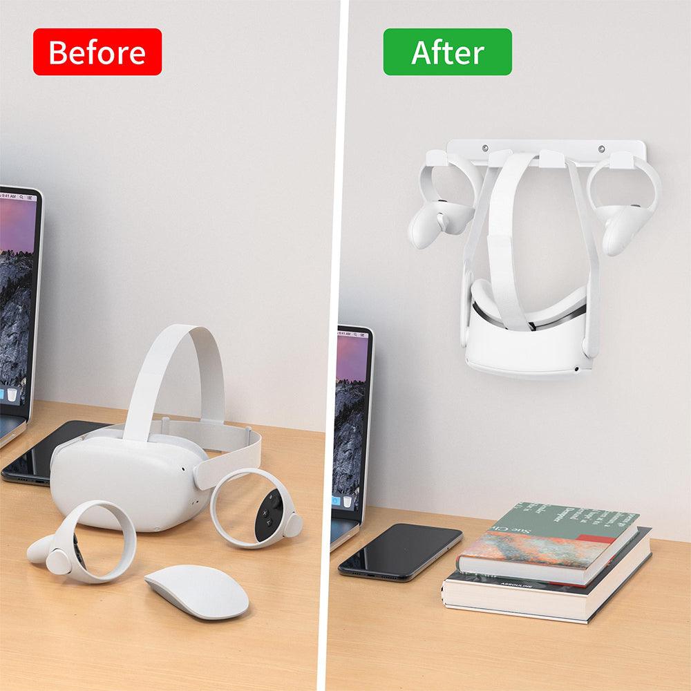 oculus quest 2 wall mount charging dock