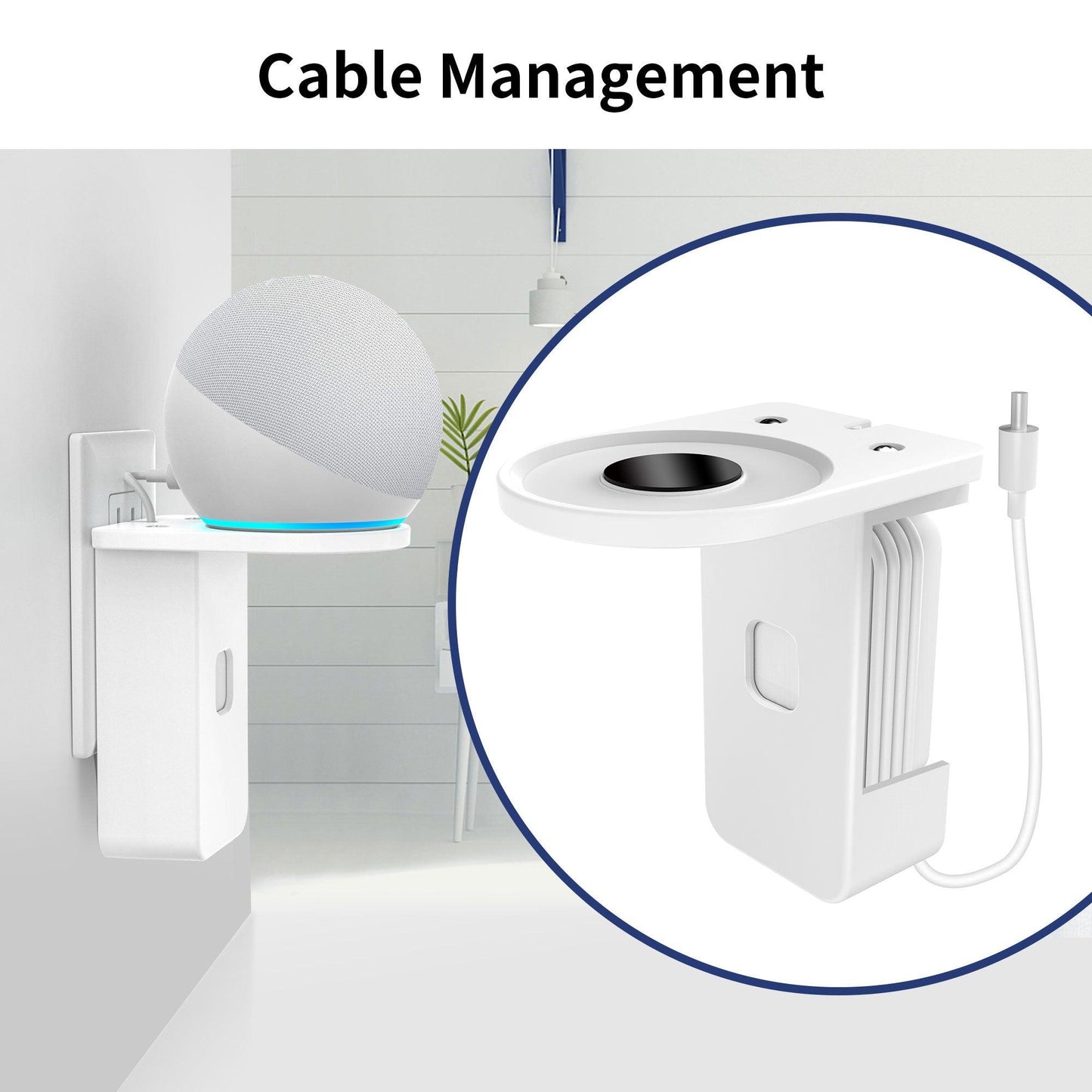 Wall Mount for Echo Dot (4th/5th Gen) & Echo Pop