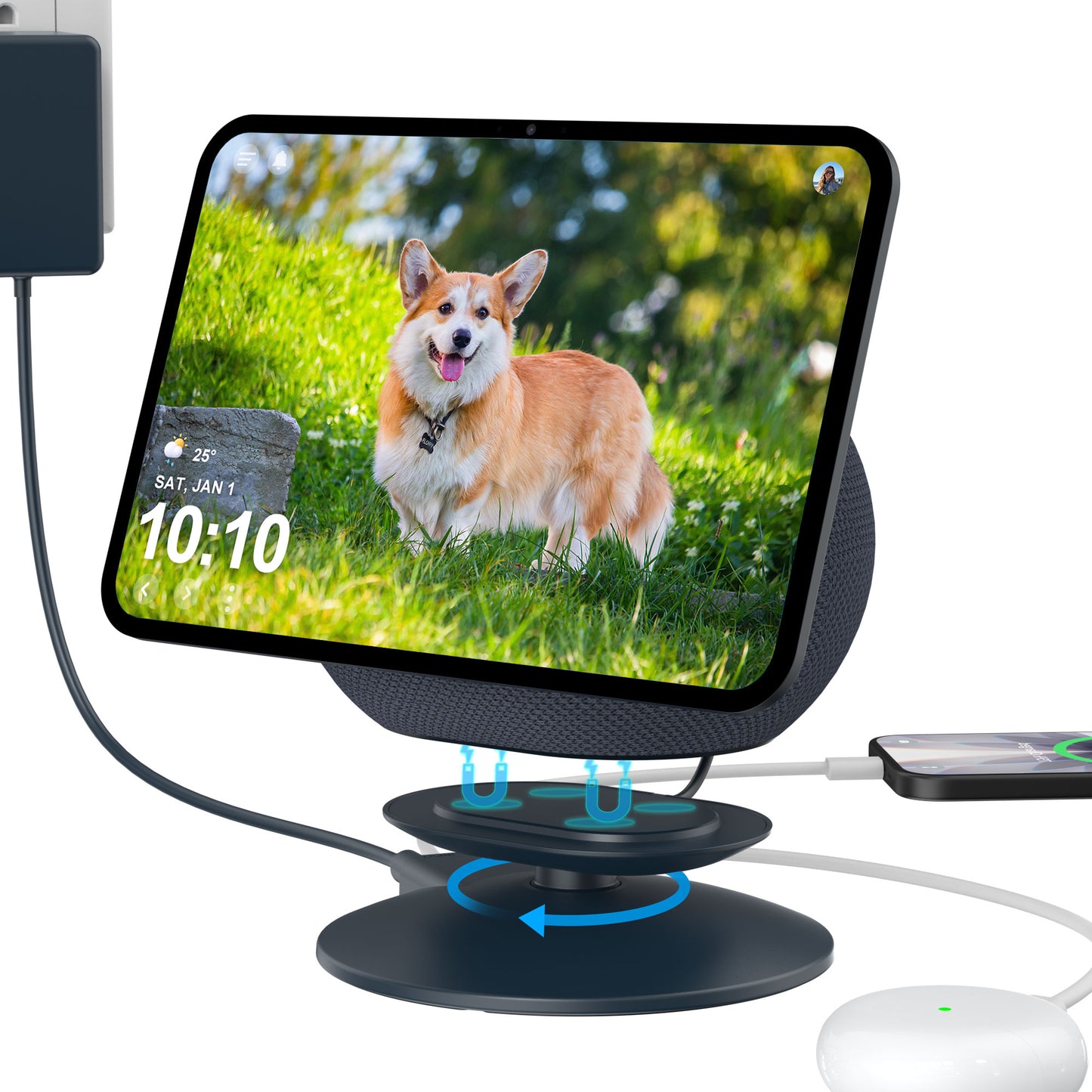 Echo Show 8/11 Desktop Charging Stand