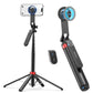 Magnetic Selfie Stick Tripod for Phone/Camera/Fill Light
