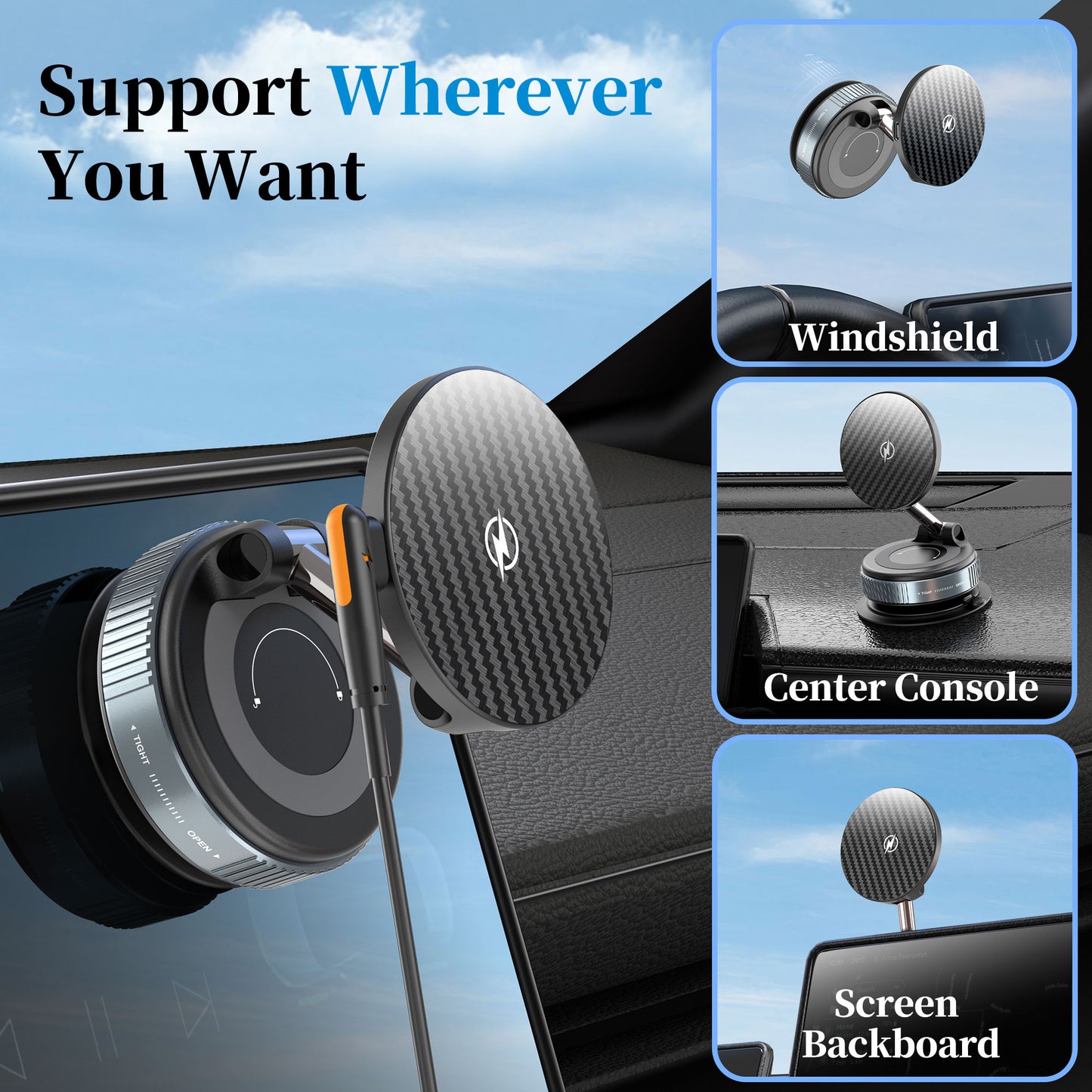 MagSafe Car Mount Charger