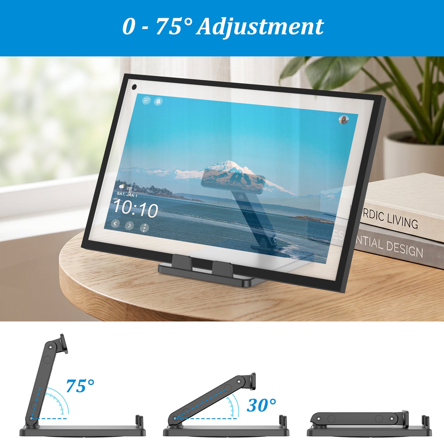 PlusAcc Stand for iPad & Show 15/21 & Tablet, Adjustable Tilt Holder