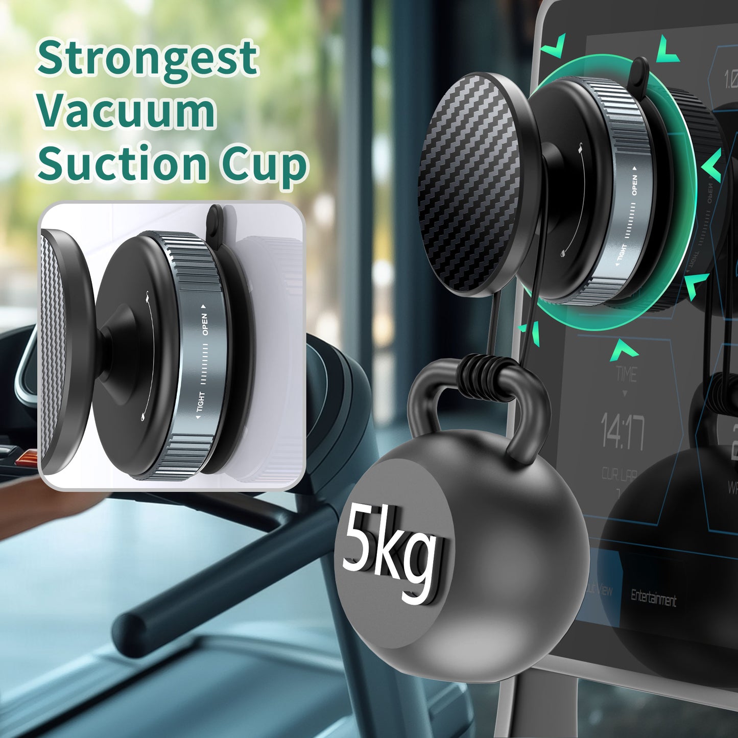 Vacuum Magnetic Phone Holder