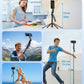 AI Face-Tracking Magnetic Floor Selfie Stick Tripod