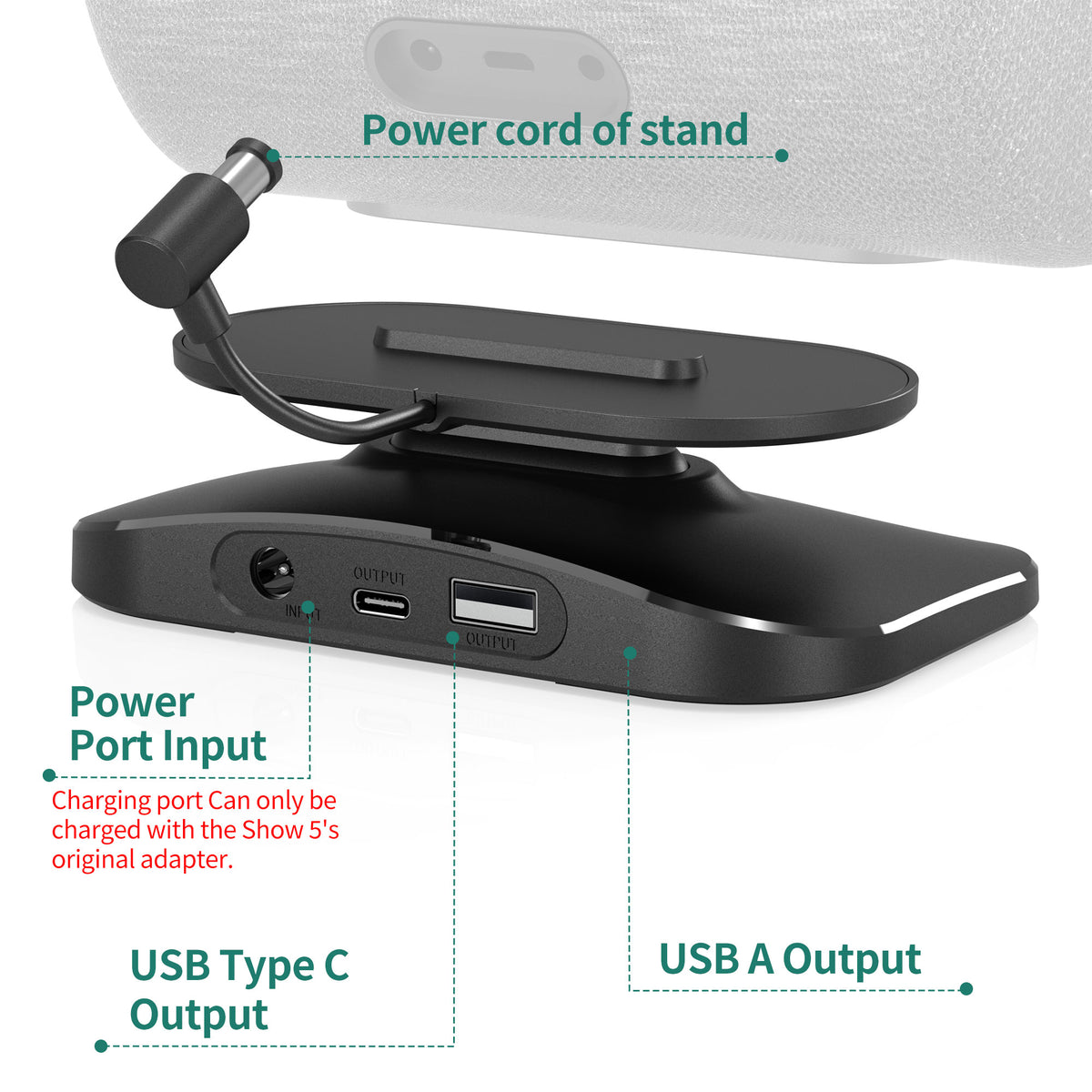 Stand for Echo Show 81st Gen& 2nd Gen, Adjustable | Ubuy Stand for Echo Show 81st Gen& 2nd Gen, Adjustable | Ubuy