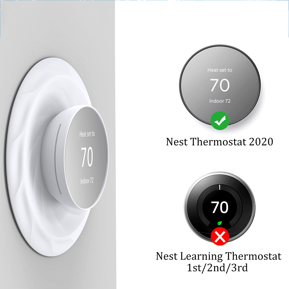 Google Nest Thermostat Wall Plate -  Official Site