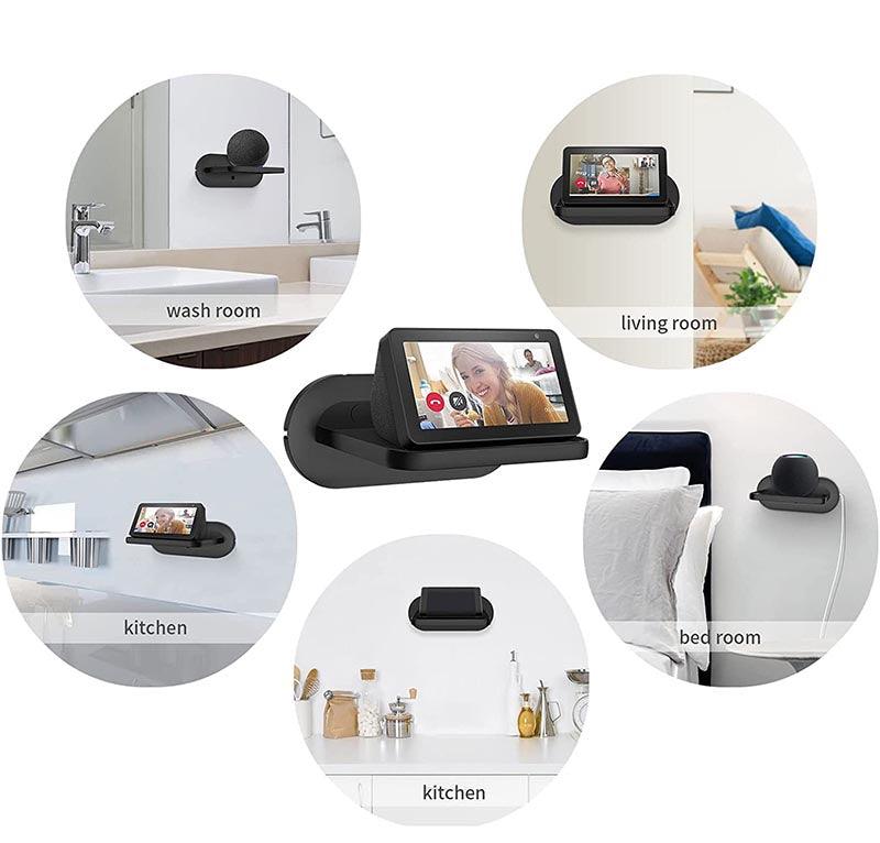 Echo Show 5 Alexa Under Cabinet Mount 1st Gen & 2nd Gen Compatible  Kitchen Cabinet Bracket All Hardware Included 