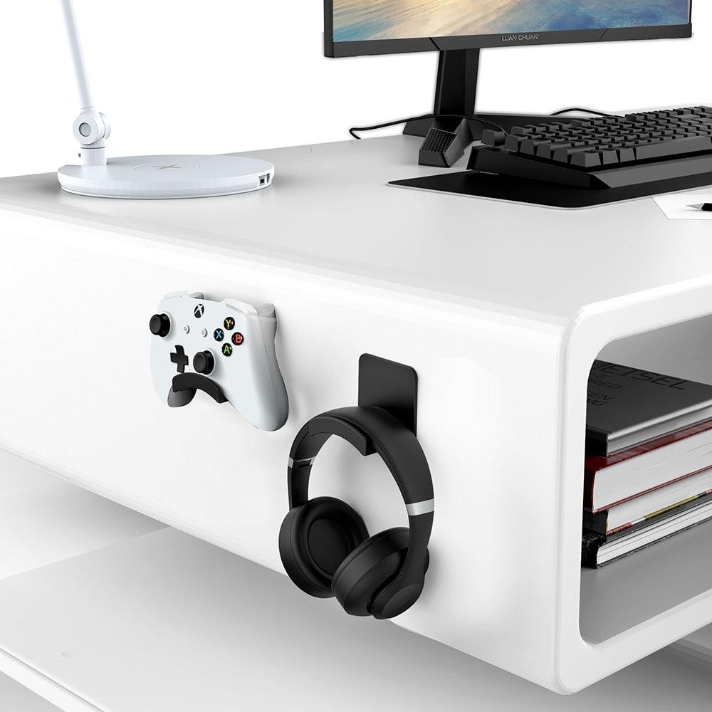 Gaming desk headphone discount holder