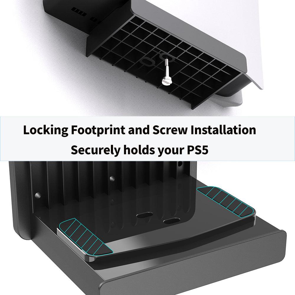 ps5 wall mount kit behind tv